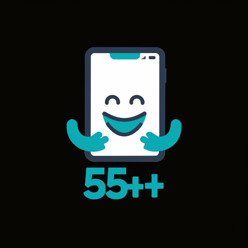 Ein glückliches Smartphone